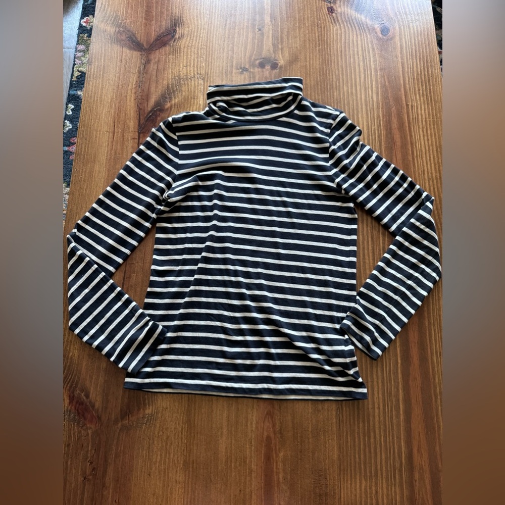 Jcrew tissue turtleneck tee